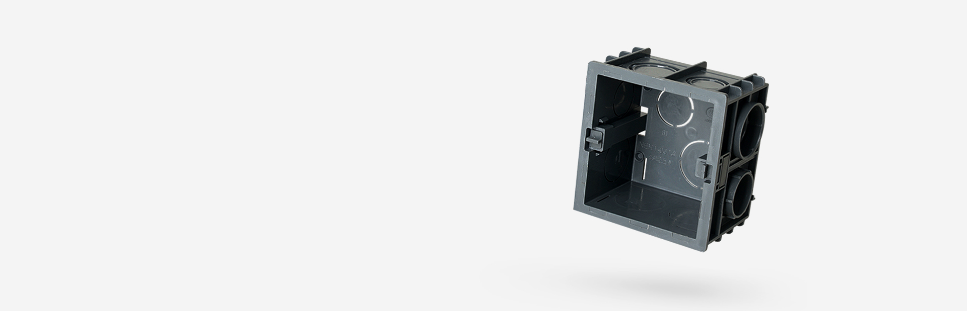 NEH1系列开关插座暗盒
 预埋墙底,持...