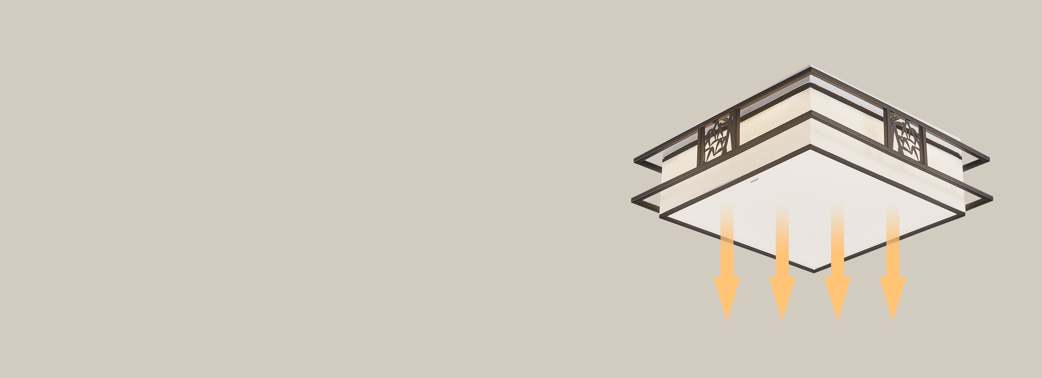 匠心选材,好工艺做好灯
 正泰吸顶灯XD...