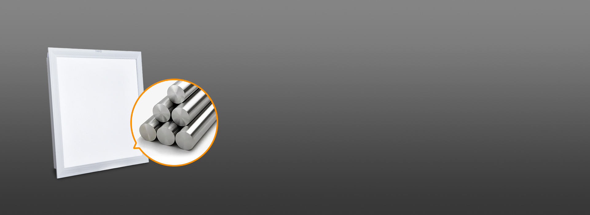 精工铝材边框,经久耐用
 正泰照明平板灯...