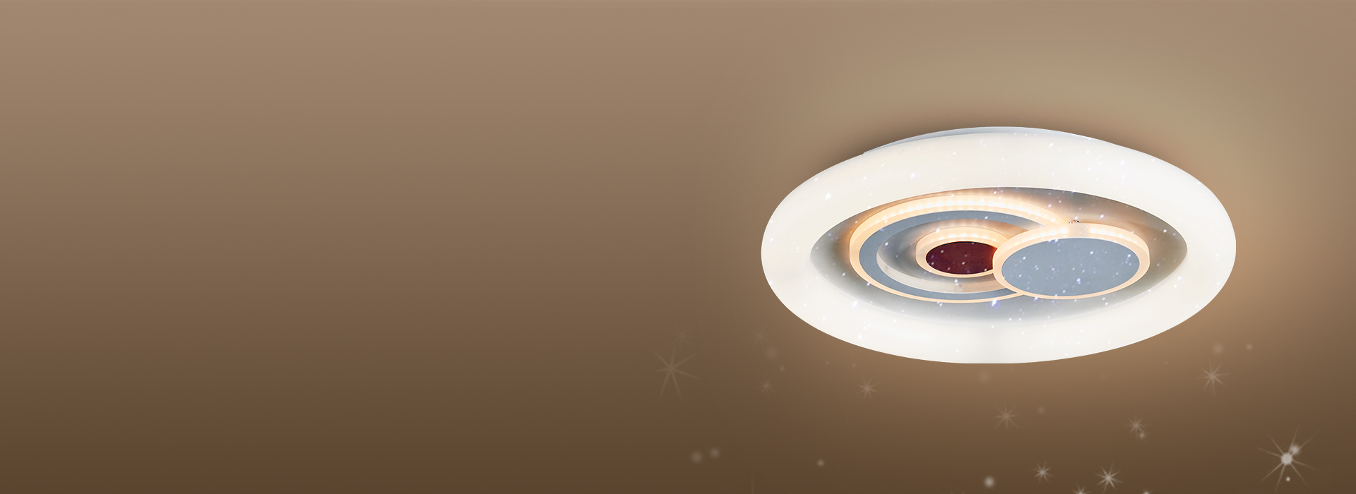 主辅光搭配,丰富的层次感
 正泰照明吸顶...