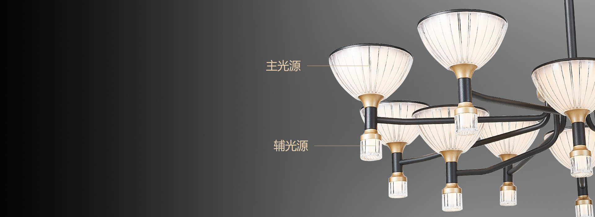 主辅光搭配,更惬意,更随和
 色温可调,...