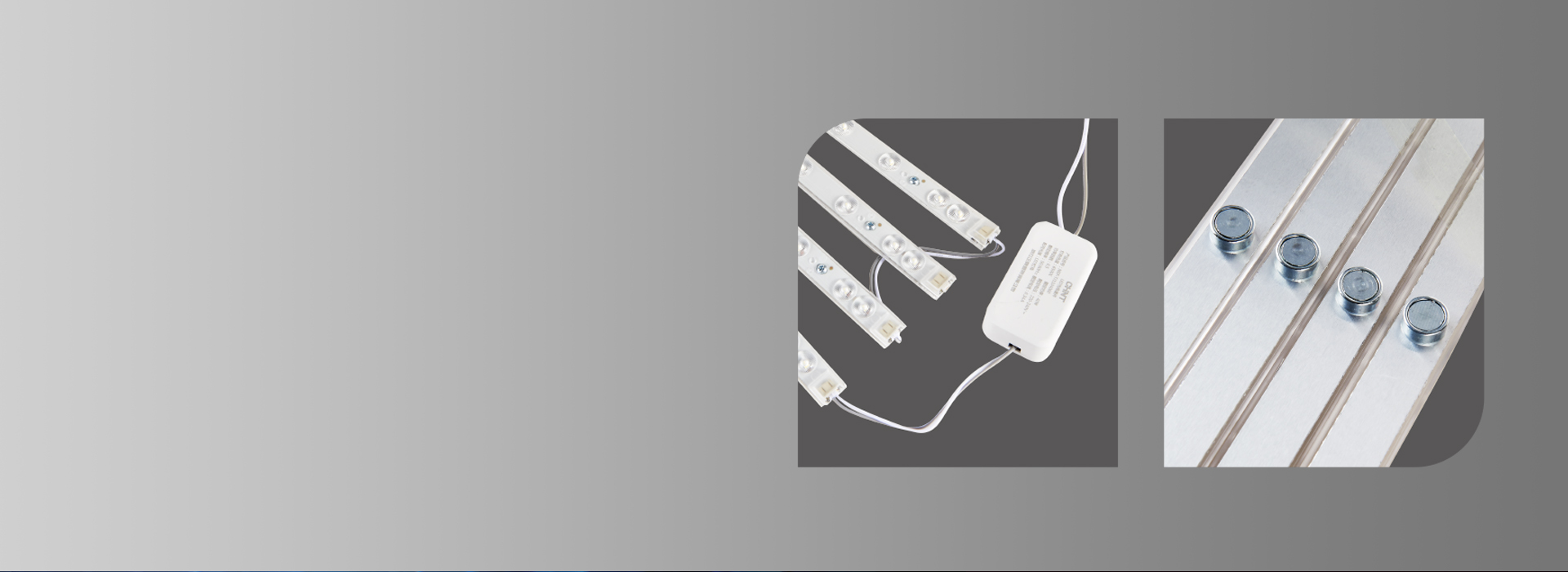 磁铁吸附安装,替换更方便
 正泰照明le...