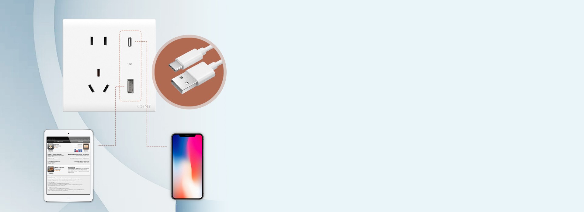 广泛兼容,苹果、安卓都能充
 正泰NEW...