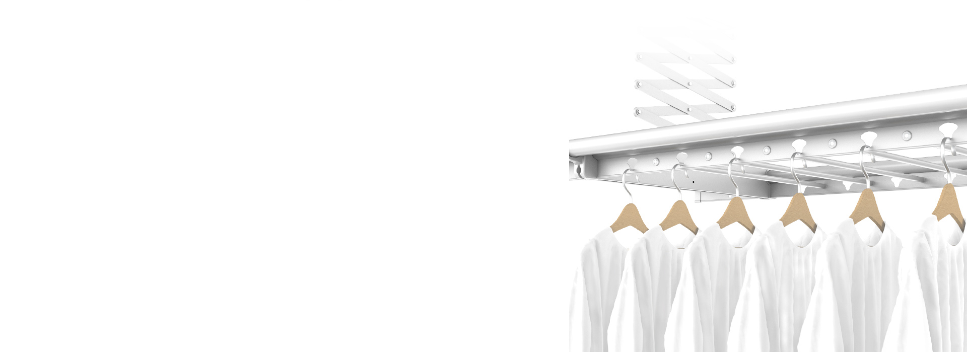 35kg静态承重,可晾晒全家换洗衣物
 ...