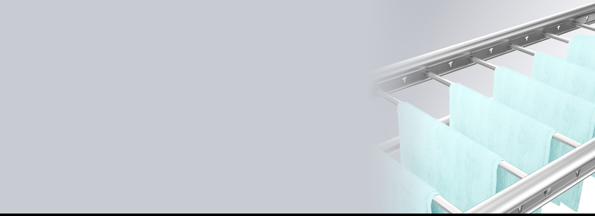 增设晾晒横杆,满足不同晾晒需求
 巧用空...