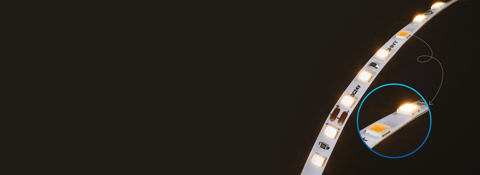 防死珠设计,保持亮度持续
 即使单颗灯珠...