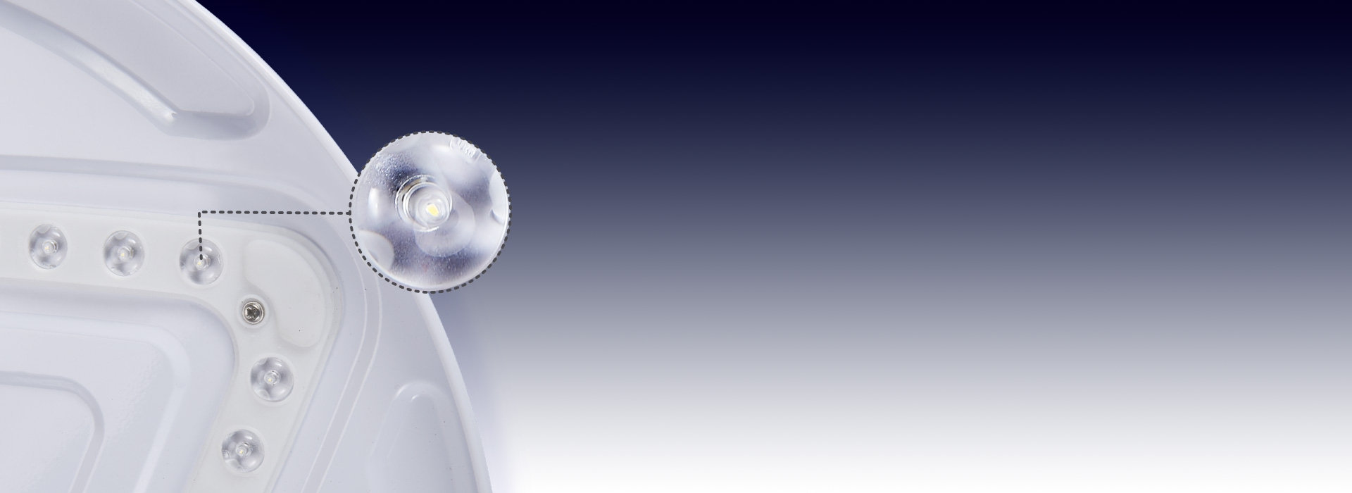 光学PC透镜,120°大发光角度
 大角...