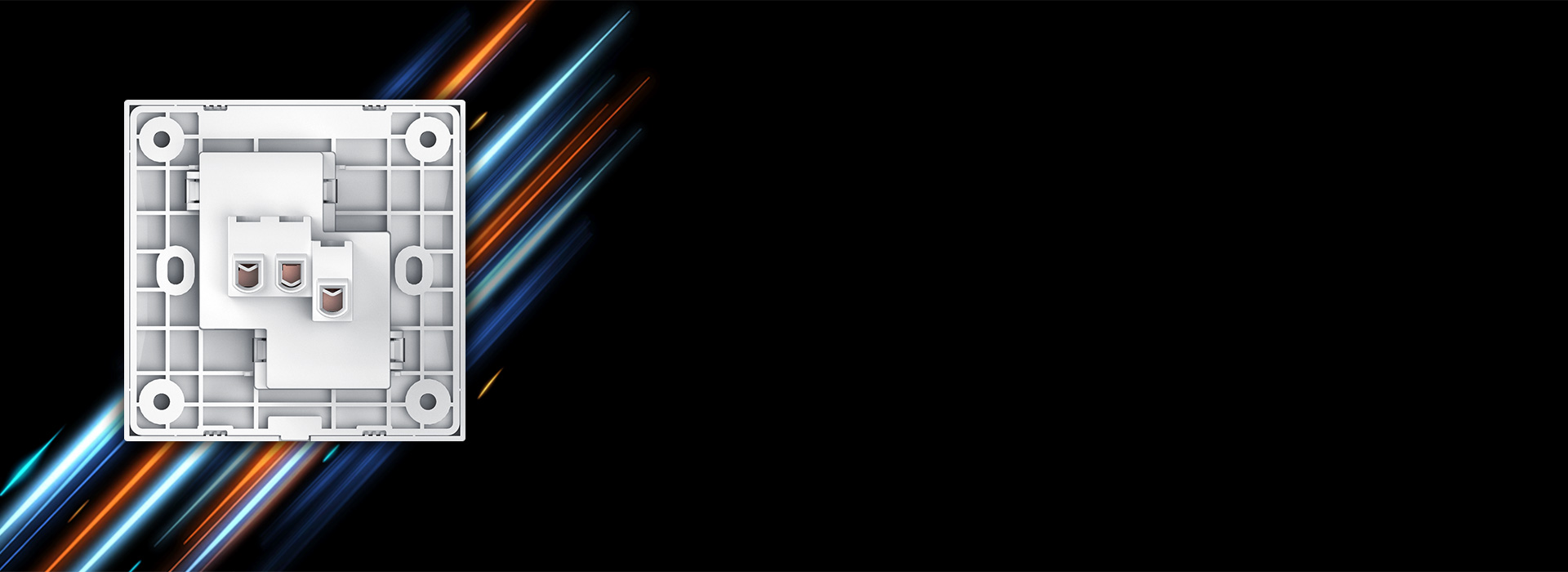 高效·便捷安装
 V型轴拉接线,夹线牢固...