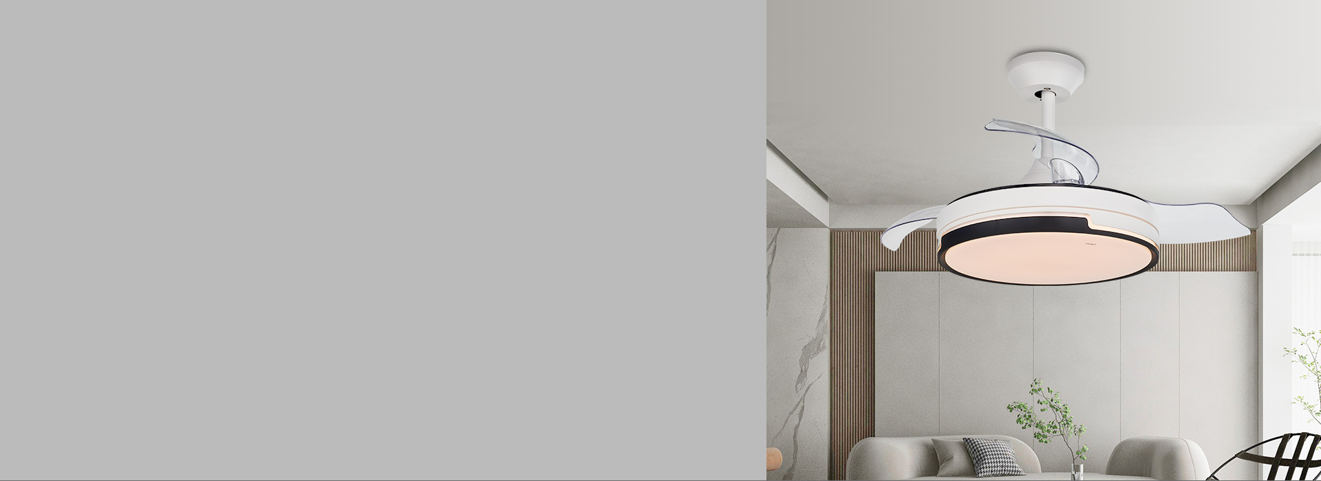 风扇灯:FS73系列
 直流变频新时代,...