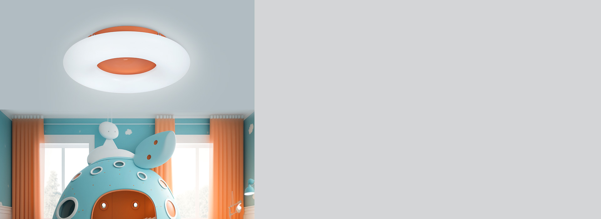 儿童房:活泼又可爱
 和童心相得益彰,与...