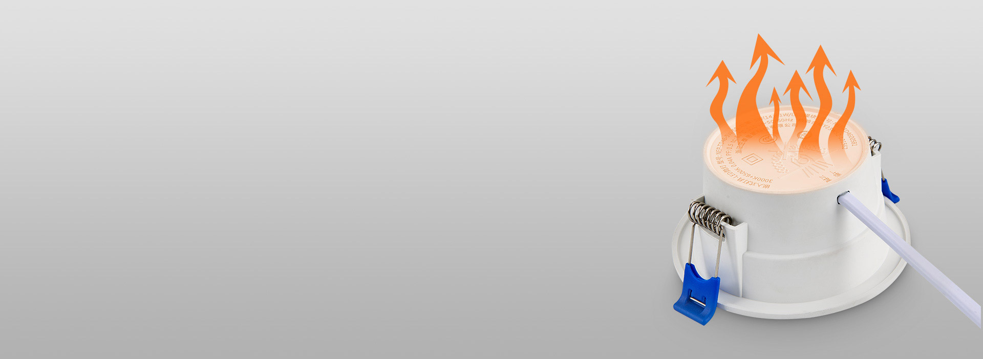 耐高温,安全耐用
 环保阻燃材质,一体注...