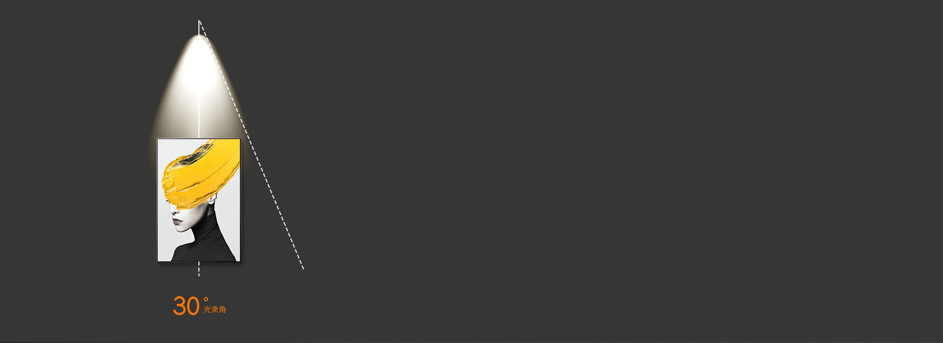 网红【小山丘】光效
 30°光束角,光与...