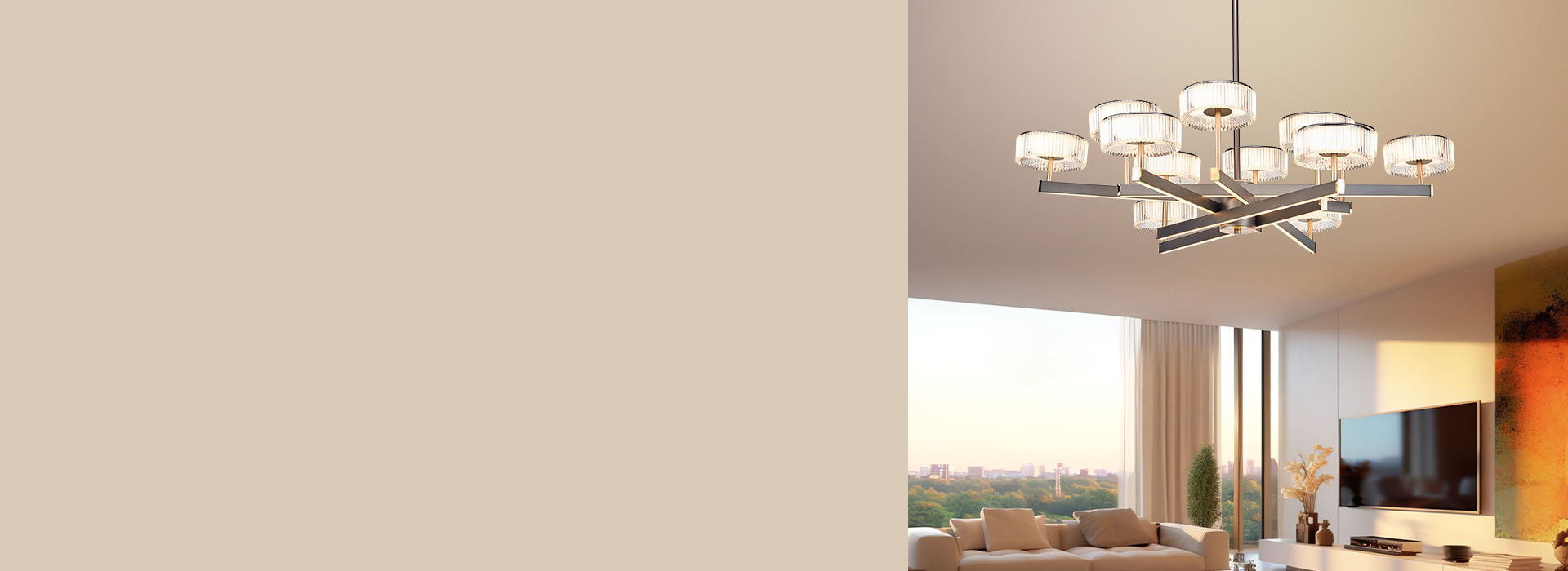 智能吊灯:XDD124系列
 精致优雅,...