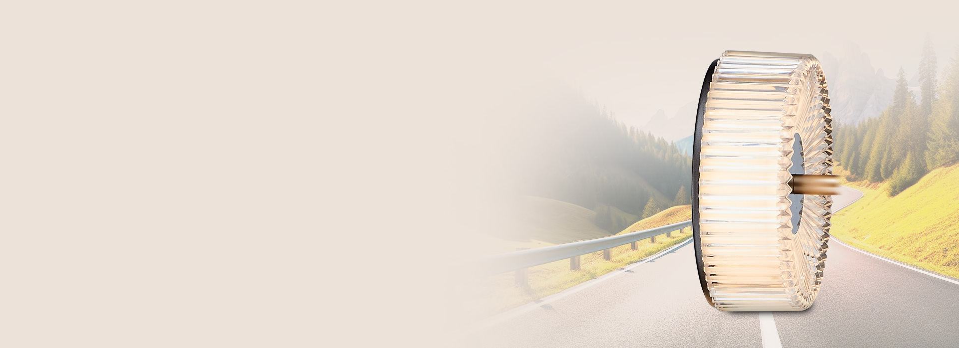 岁月如轮,留下一路风景
 灯罩就像一个个...