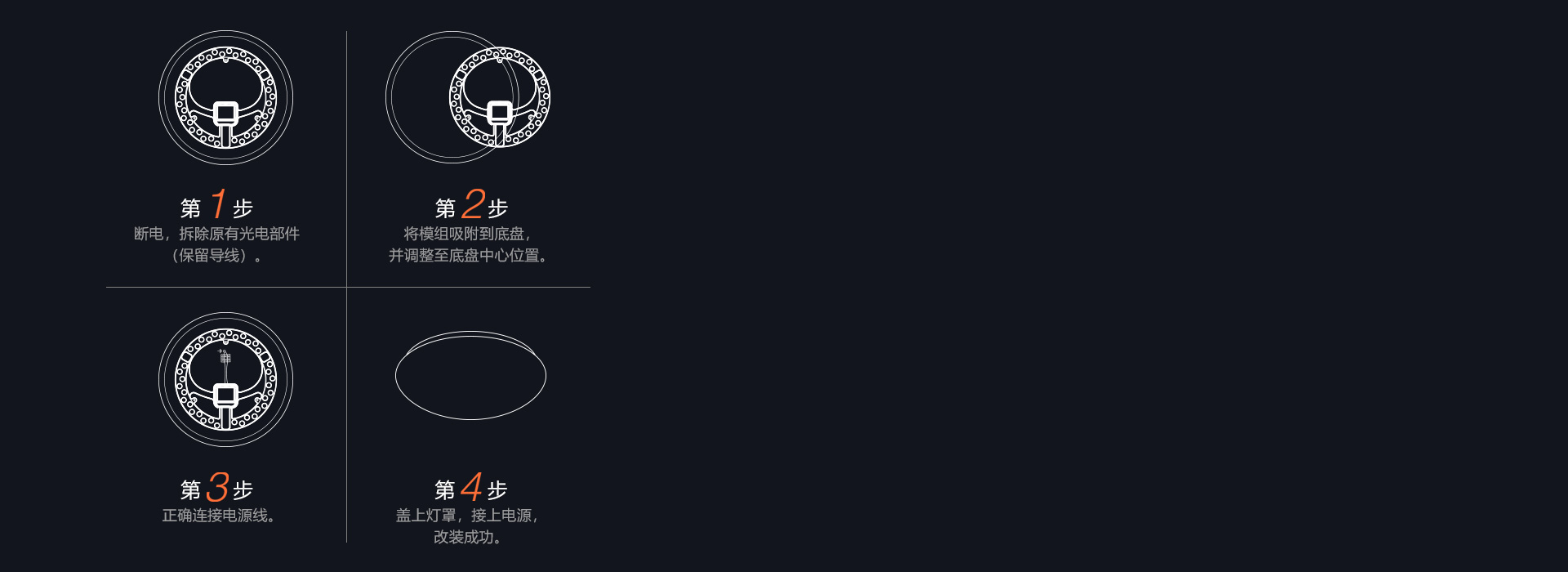 仅需4步,安装更简单